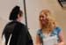 Dr. Sharon Falcone Miller congratulating 2012 Phi Kappa Phi initiate #2.