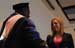 Dr. Darrin Thorton congratulating 2012 Phi Kappa Phi initiate #16.