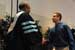 Dr. Edgar Farmer congratulating 2013 Phi Kappa Phi initiate #30.